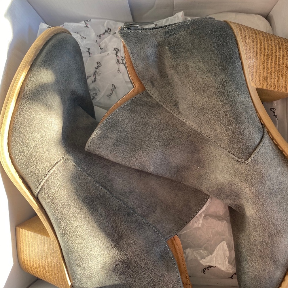 Grey Booties